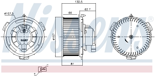 Salongipuhur NISSENS 87650