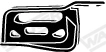Kinnitus, väljalaskesüsteem WALKER 80403