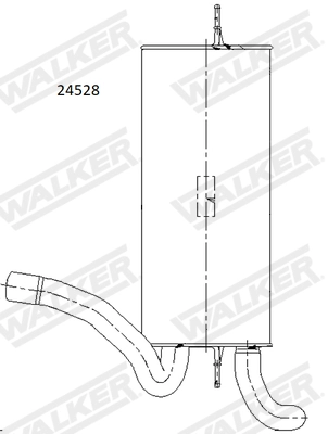 Lõppsummuti WALKER 24528