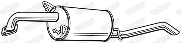 Lõppsummuti WALKER 22818