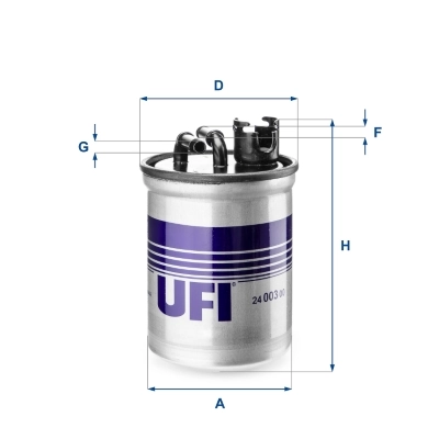 Kütusefilter UFI 24.003.00