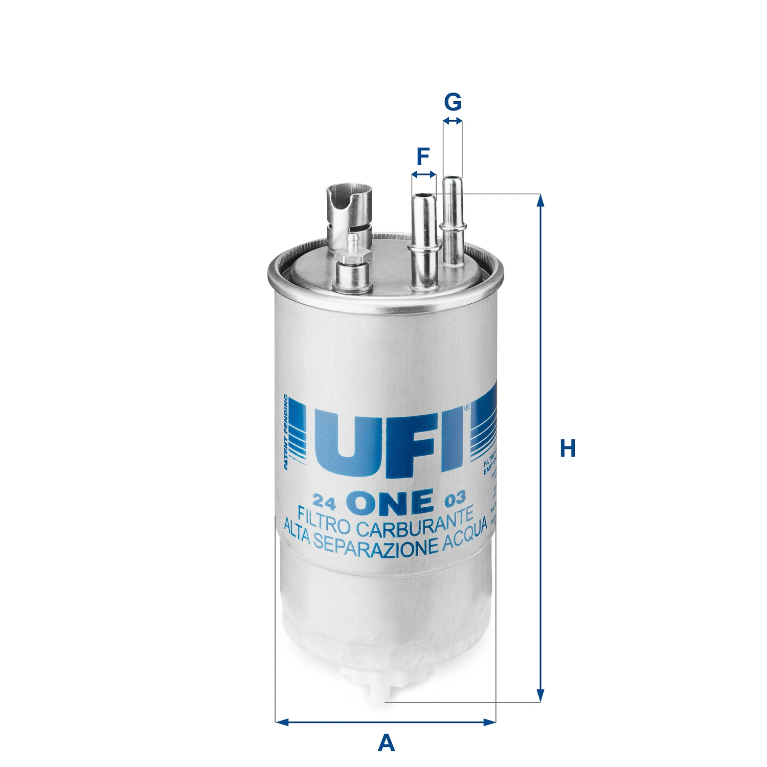 Kütusefilter UFI 24.ONE.03