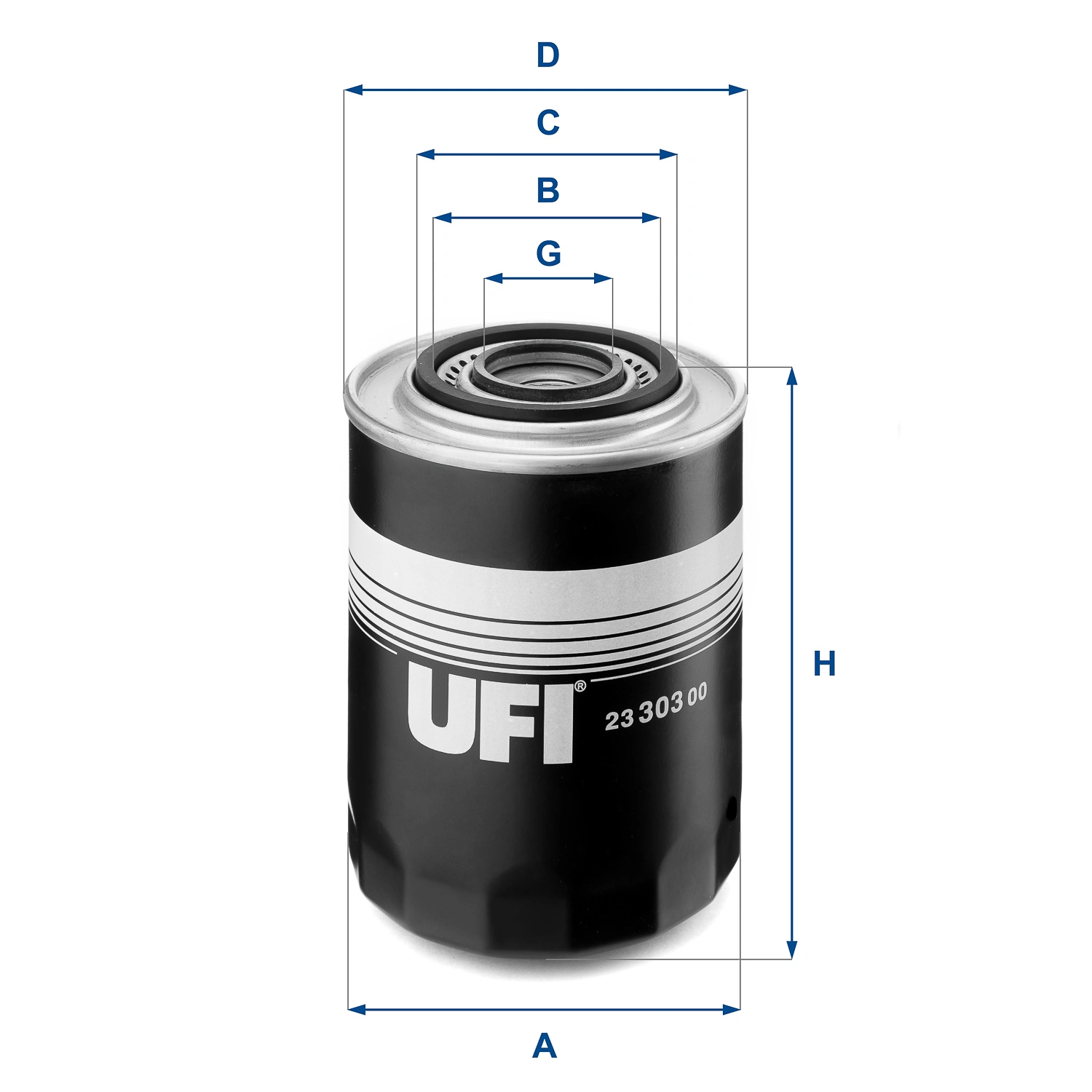 Õlifilter UFI 23.303.00