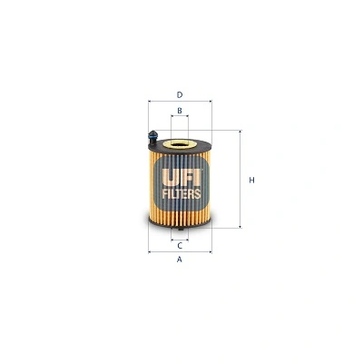 Õlifilter UFI 25.253.00