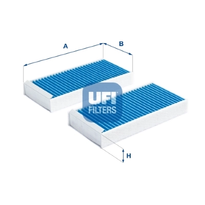 Filter, salongiõhk UFI 34.279.00