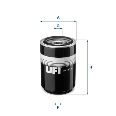 Kütusefilter UFI 24.143.00