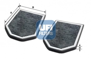 Filter, salongiõhk UFI 54.110.00