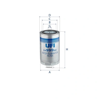 Kütusefilter UFI 24.999.02