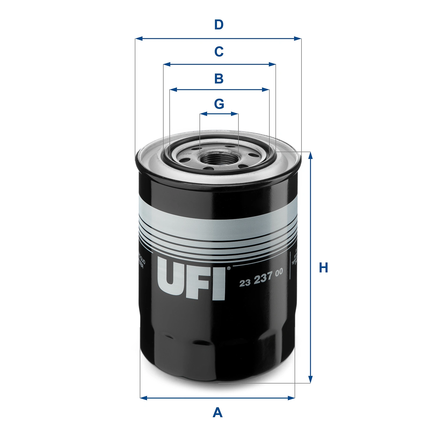 Õlifilter UFI 23.237.00