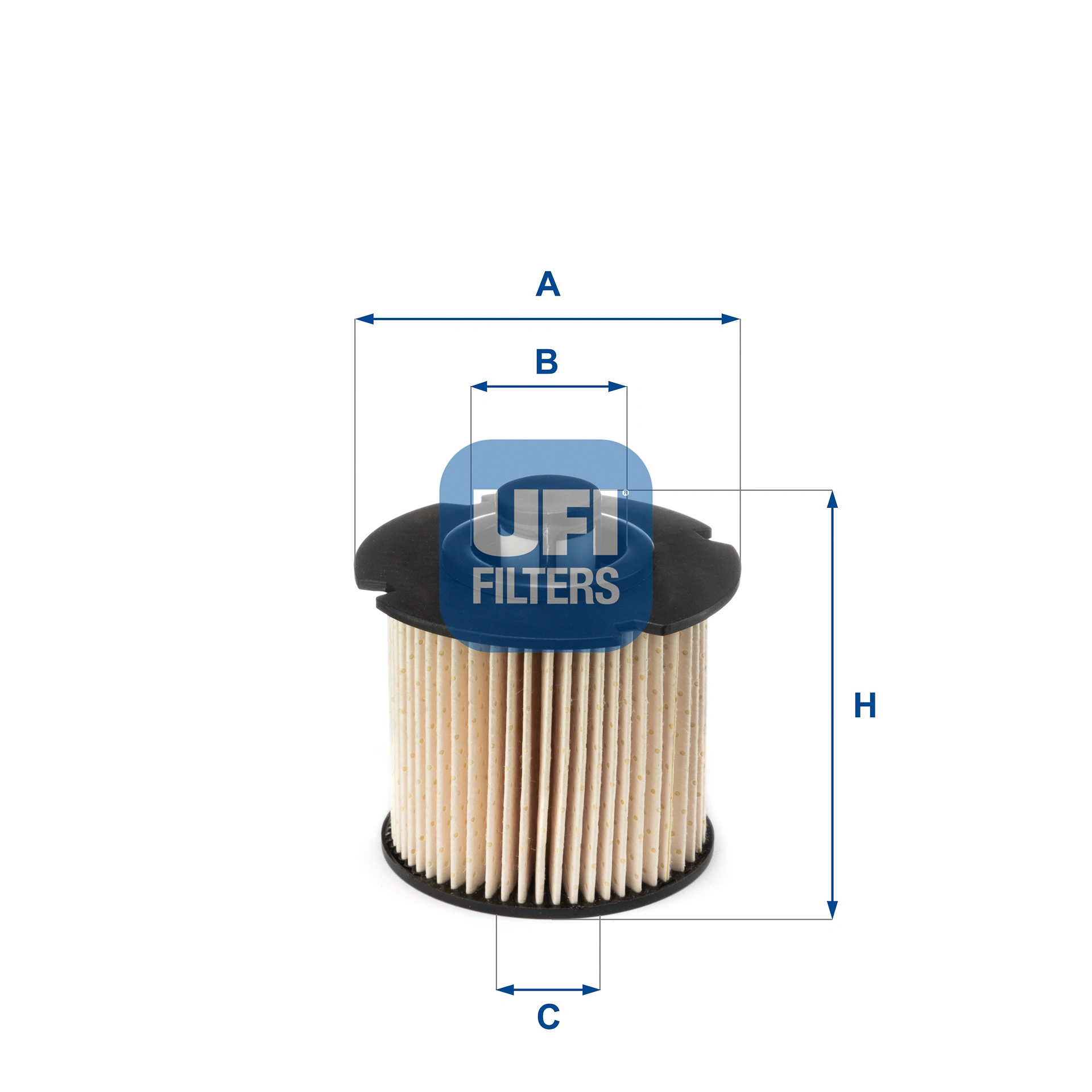 Kütusefilter UFI 26.104.00
