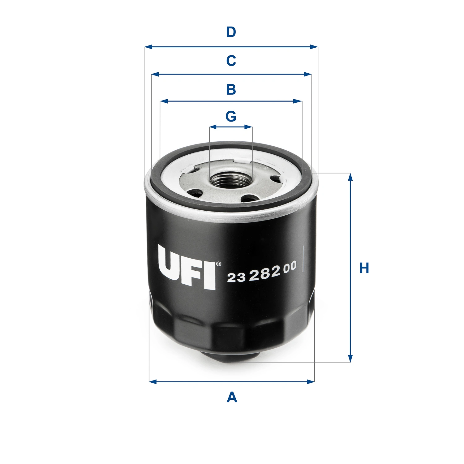 Õlifilter UFI 23.282.00