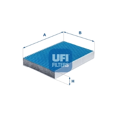 Filter, salongiõhk UFI 34.245.00