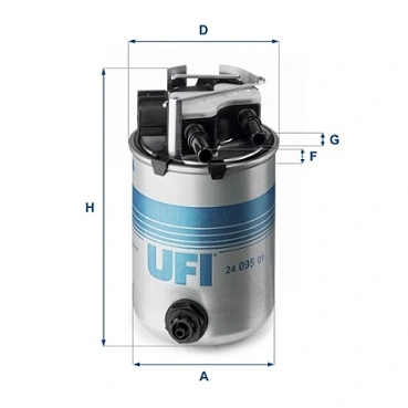 Kütusefilter UFI 24.095.01
