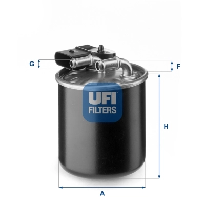 Kütusefilter UFI 24.150.00
