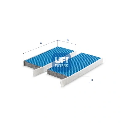 Filter, salongiõhk UFI 34.173.00
