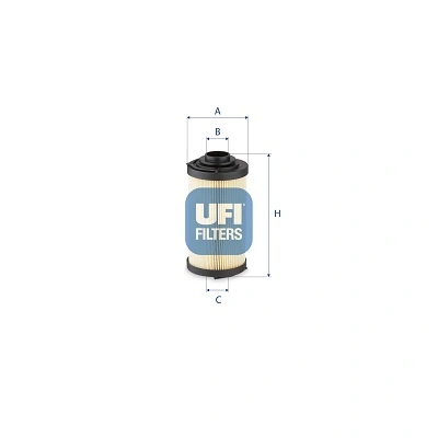 Filter, tööhüdraulika UFI 83.046.00
