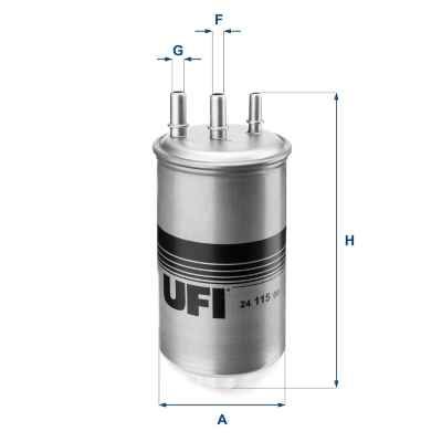 Kütusefilter UFI 24.115.00