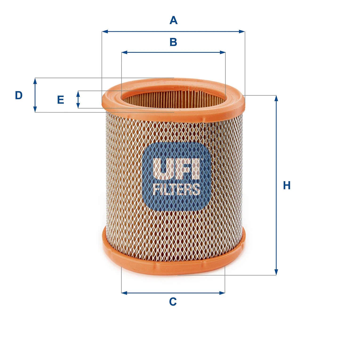 Õhufilter UFI 27.258.00