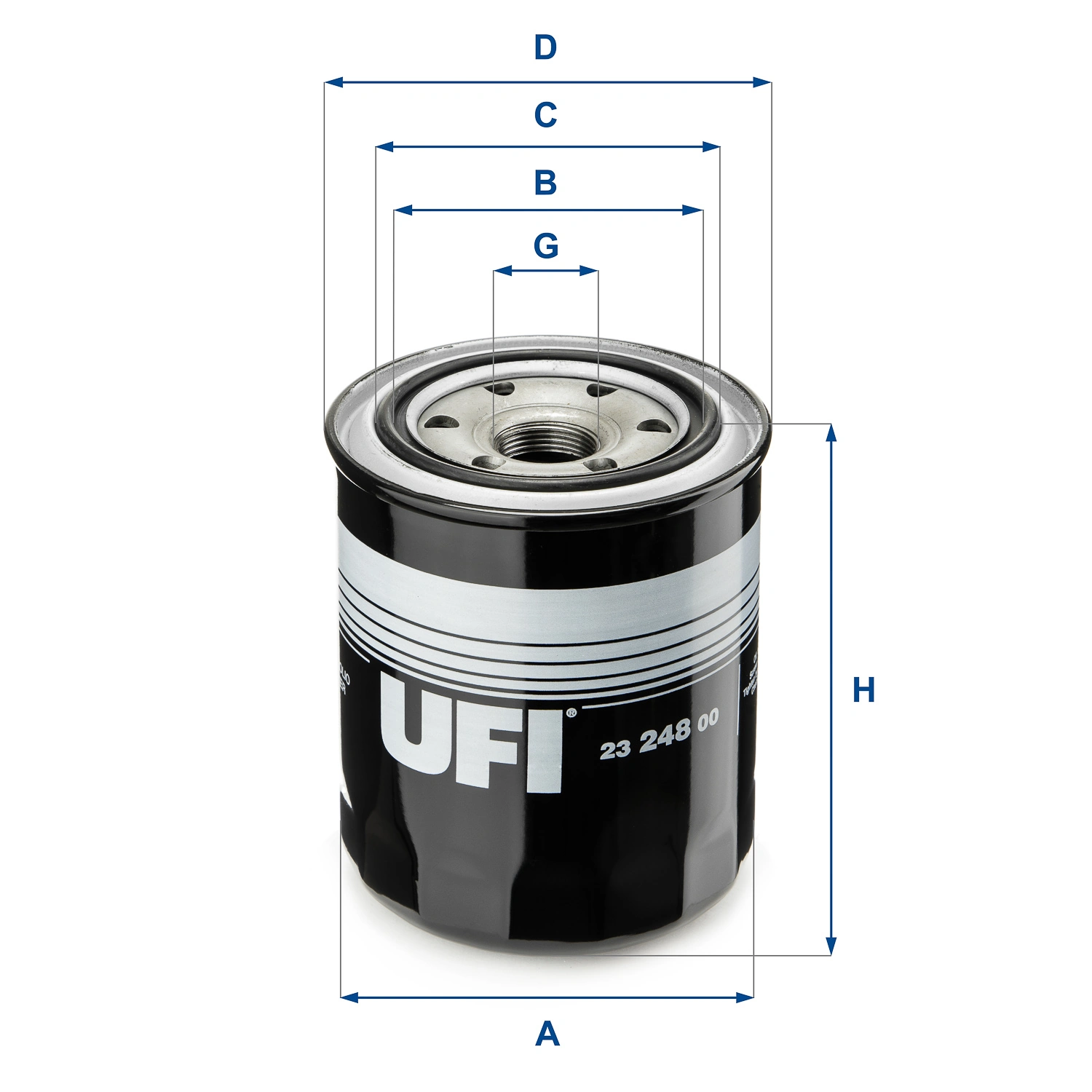 Õlifilter UFI 23.248.00