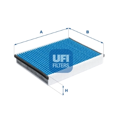 Filter, salongiõhk UFI 34.218.00