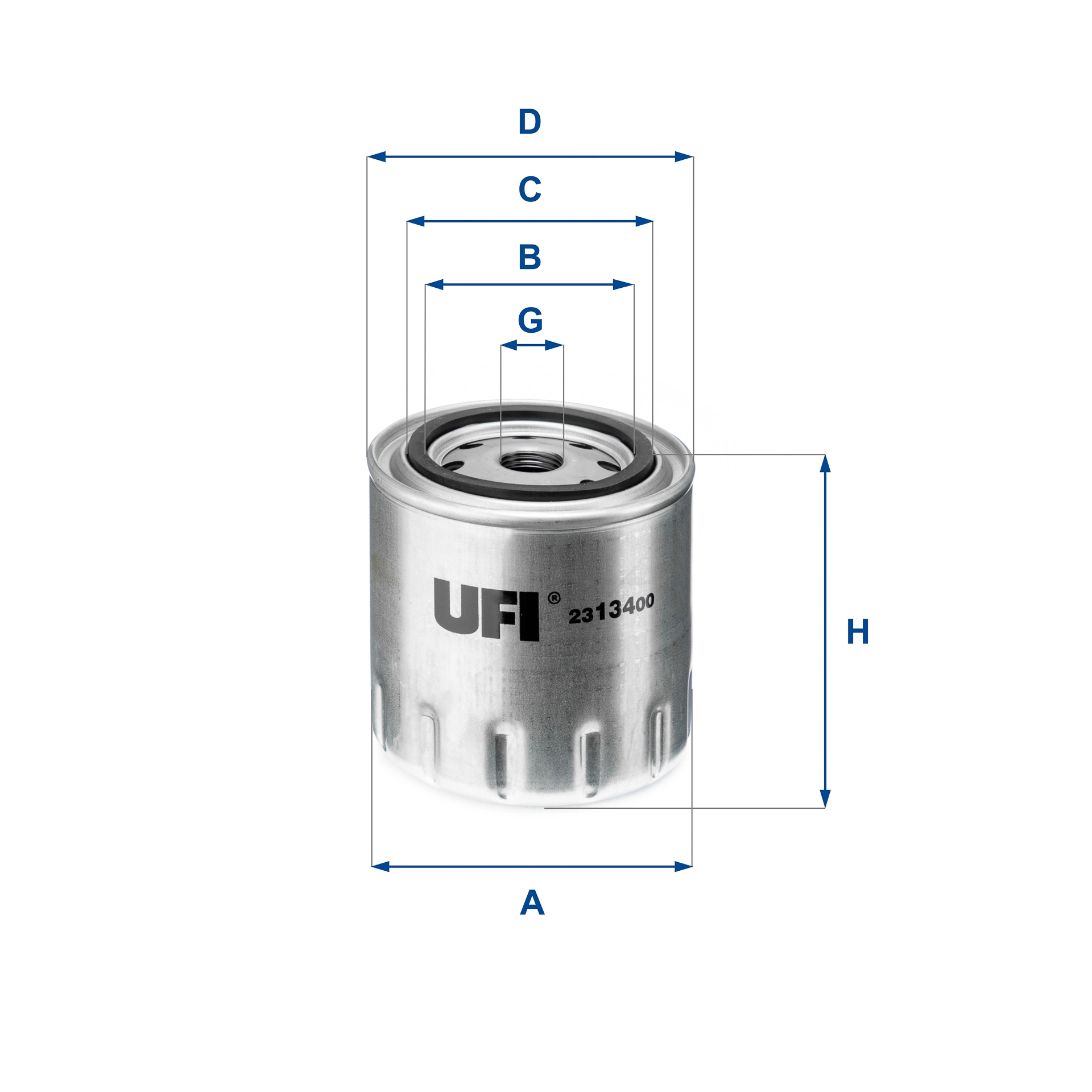 Õlifilter UFI 23.134.00