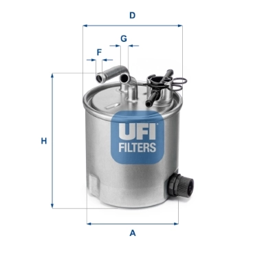 Kütusefilter UFI 55.394.00