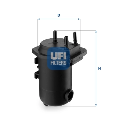 Kütusefilter UFI 24.051.00