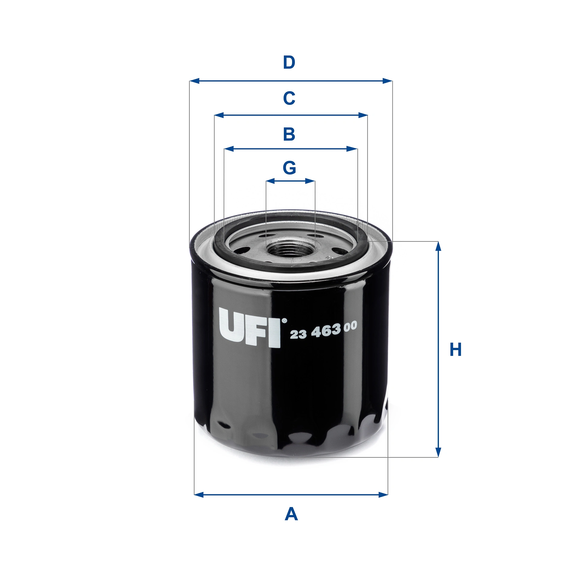 Õlifilter UFI 23.463.00