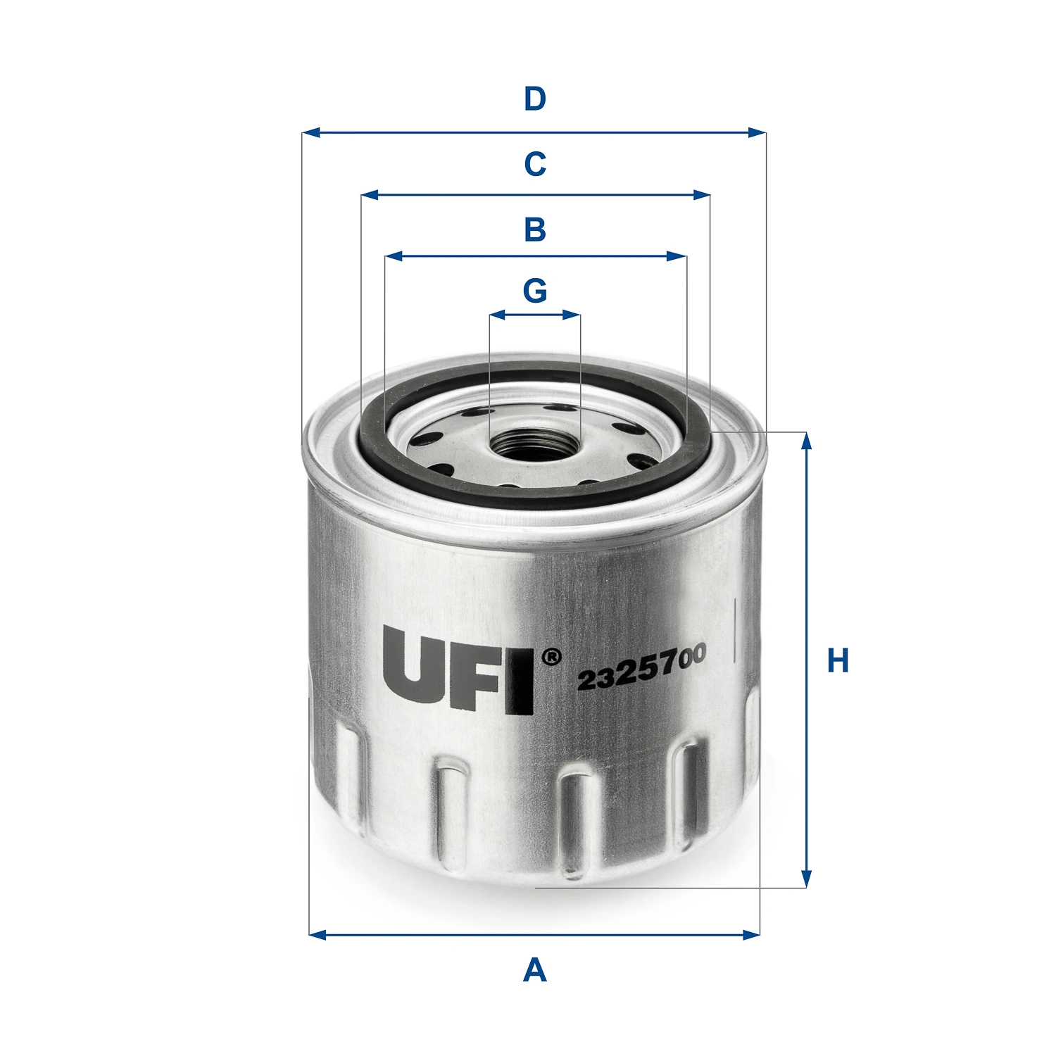 Õlifilter UFI 23.257.00