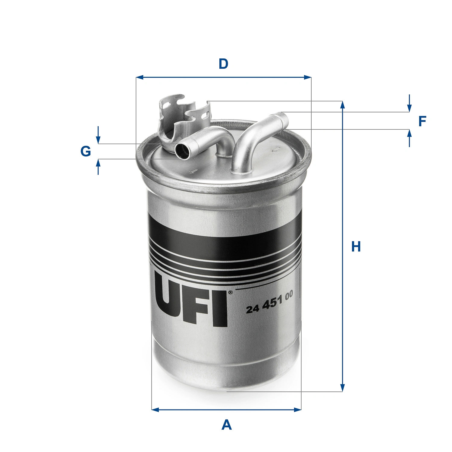 Kütusefilter UFI 24.451.00