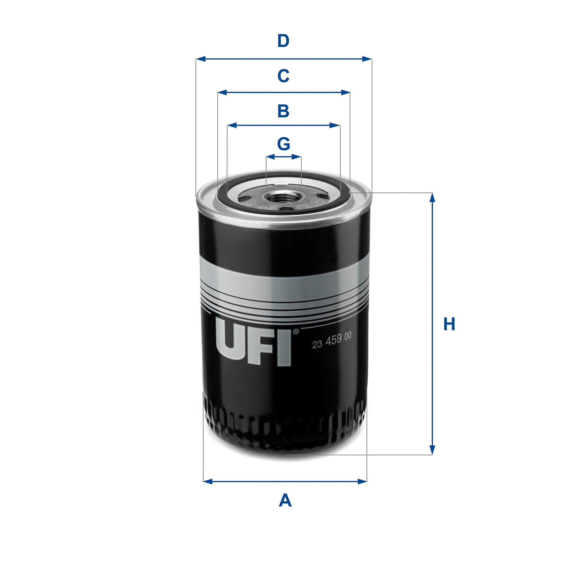 Õlifilter UFI 23.459.00