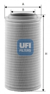 Õhufilter UFI 27.558.00