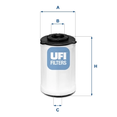 Kütusefilter UFI 26.H2O.03