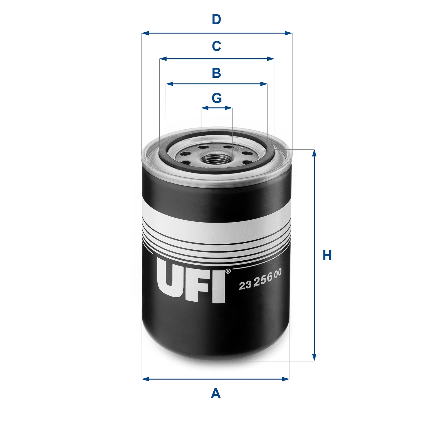 Õlifilter UFI 23.256.00