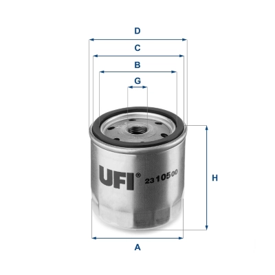 Õlifilter UFI 23.105.00