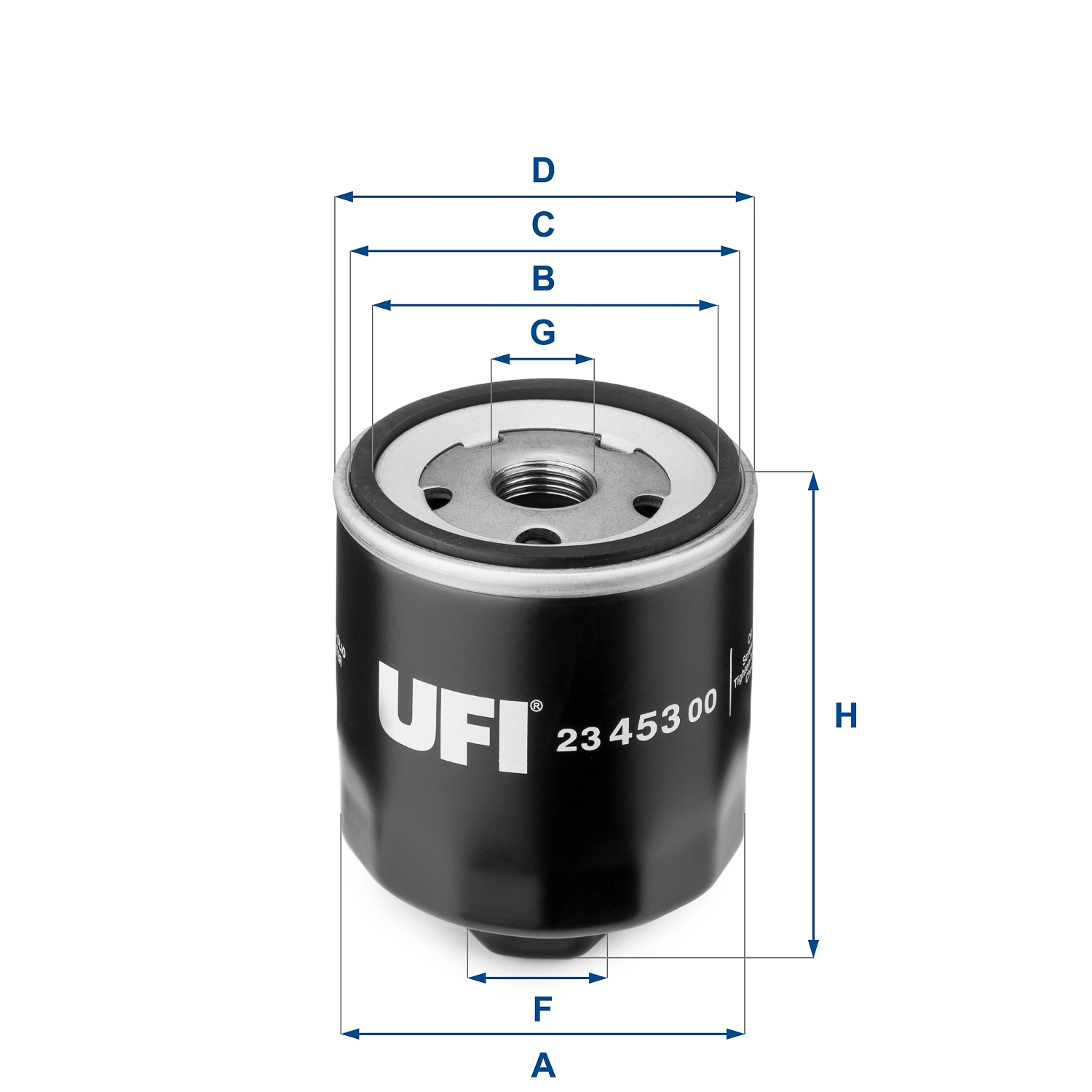 Õlifilter UFI 23.453.00