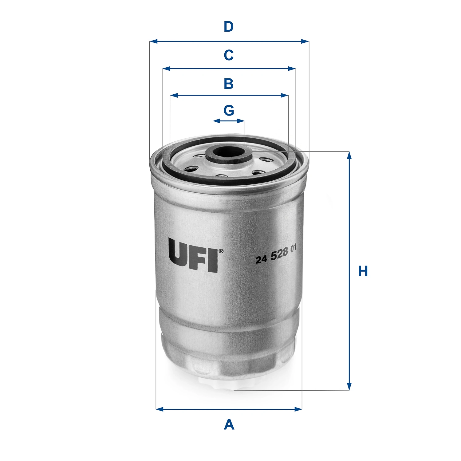 Kütusefilter UFI 24.528.01