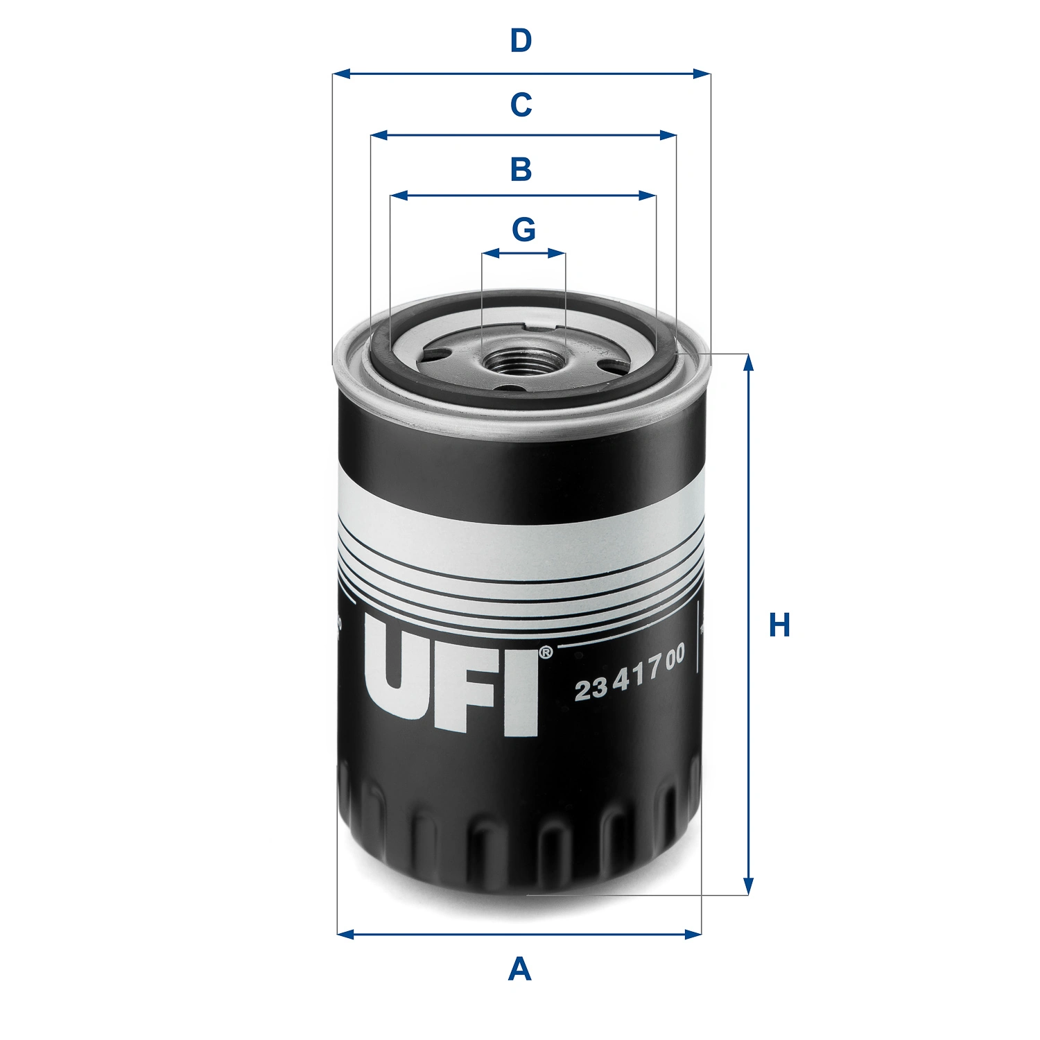 Õlifilter UFI 23.417.00