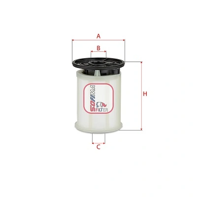 Kütusefilter SOFIMA S H2O6 NE