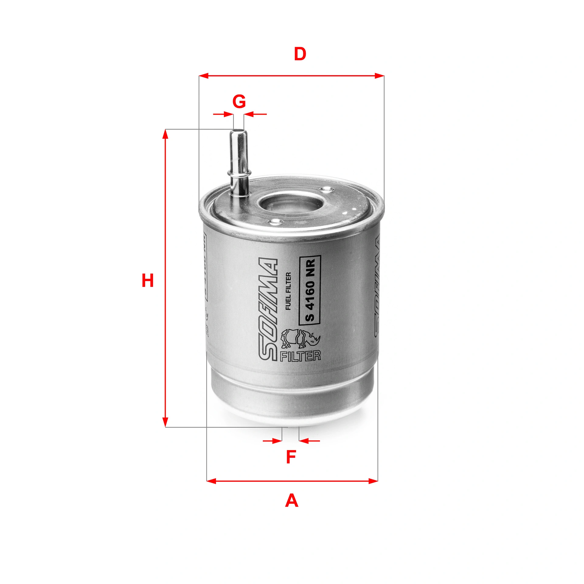 Kütusefilter SOFIMA S 4160 NR