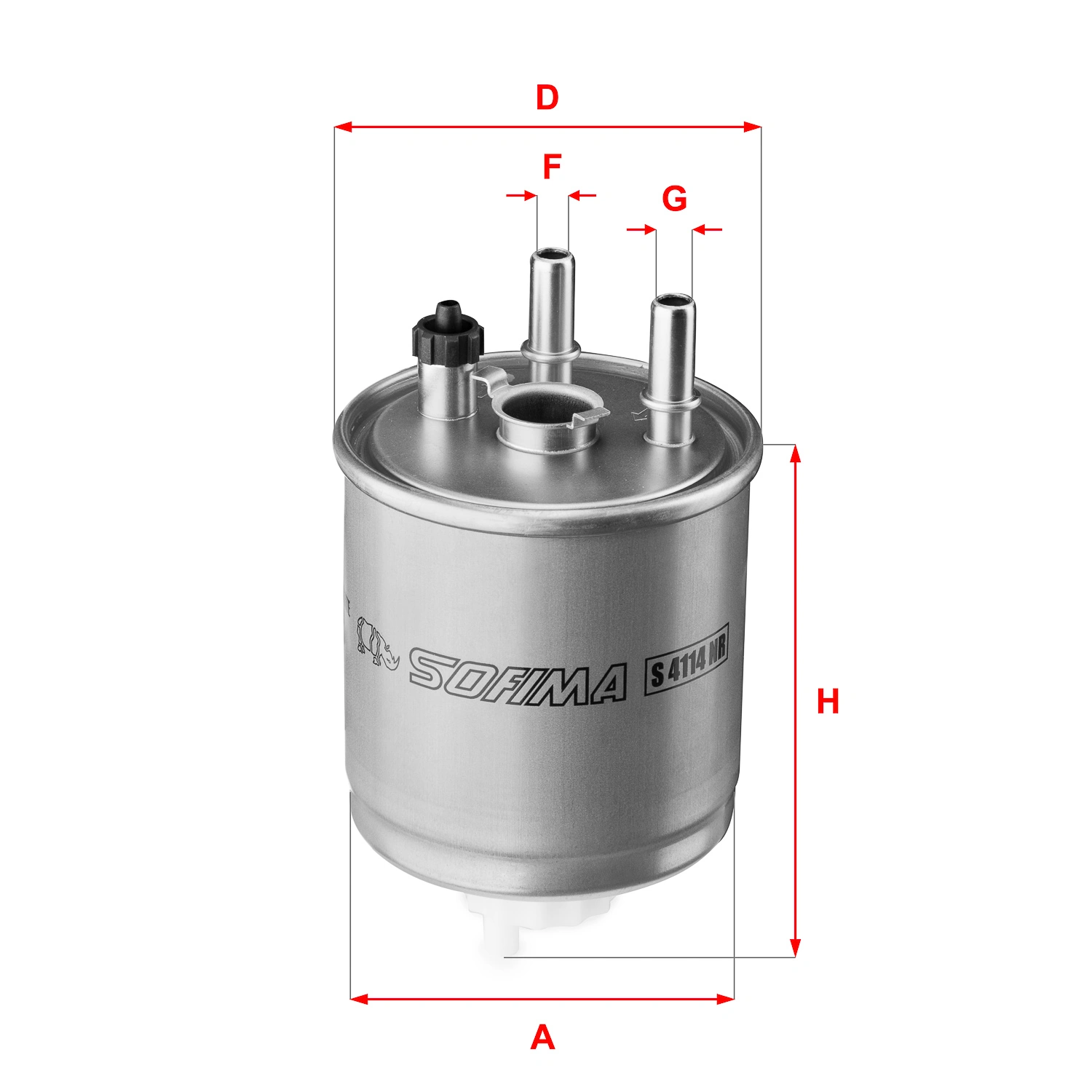 Kütusefilter SOFIMA S 4114 NR