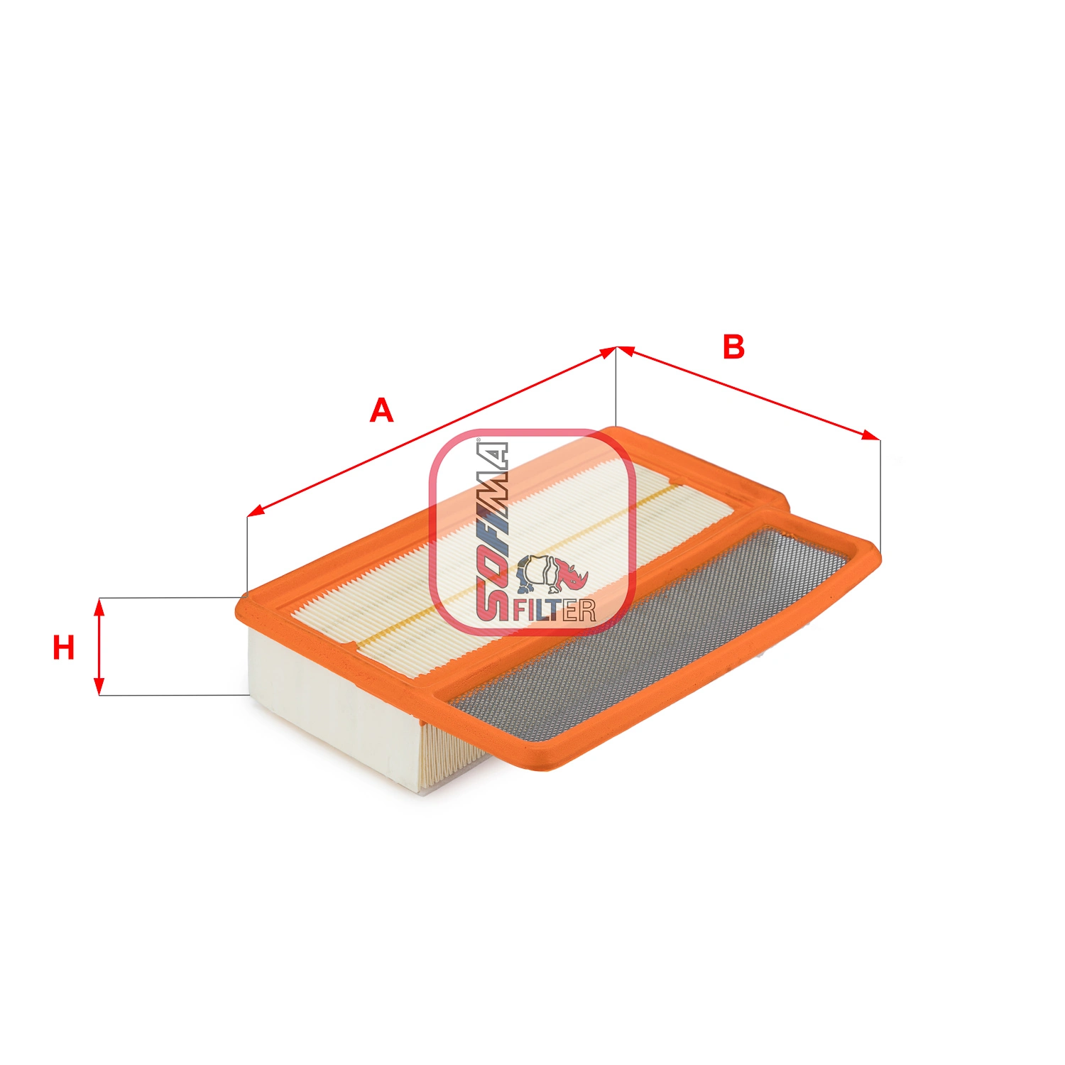 Õhufilter SOFIMA S 3604 A