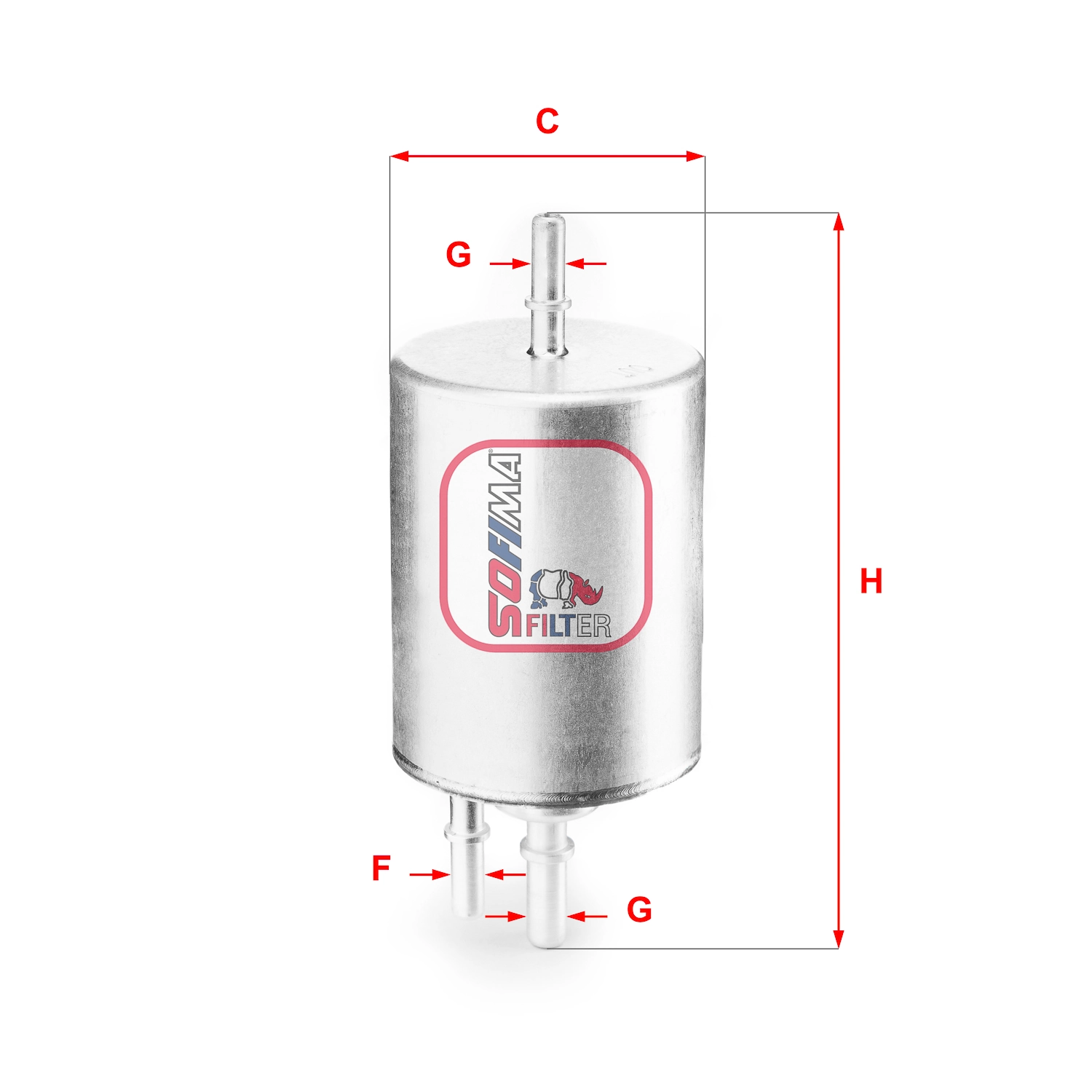 Kütusefilter SOFIMA S 1831 B