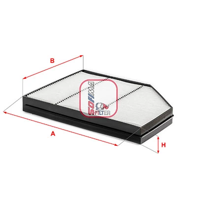 Filter, salongiõhk SOFIMA S 3453 C