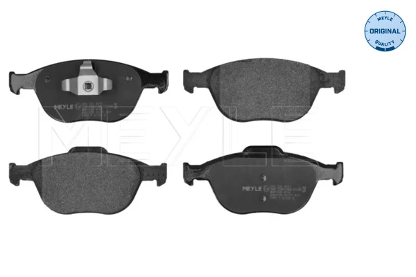 Piduriklotsi komplekt, ketaspidur MEYLE 025 234 4017