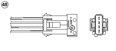 Lambda andur NGK 91942