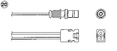 Lambda andur NGK 91071