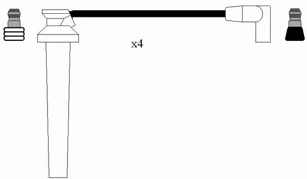 Süütesüsteemikomplekt NGK 2476