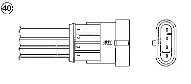 Lambda andur NGK 0478