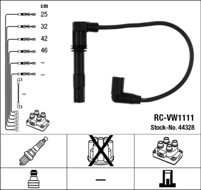 Süütesüsteemikomplekt NGK 44328